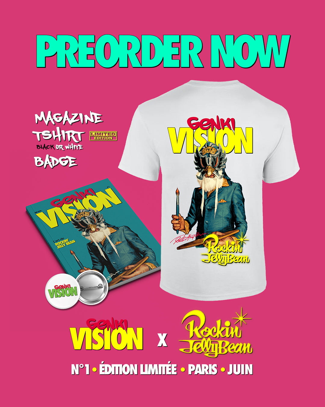 Pack Genki Vision Magazine #1